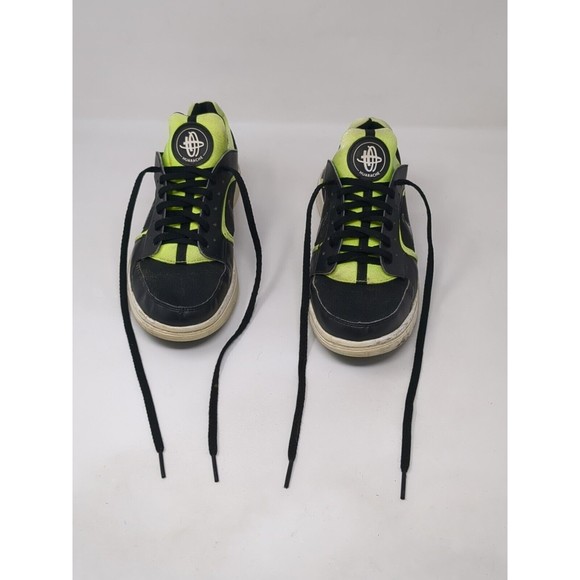 Nike Huarache Shoes Women’s Size 7 Black Lime Green 385433-005 Athletic Run 2010 - Picture 8 of 11